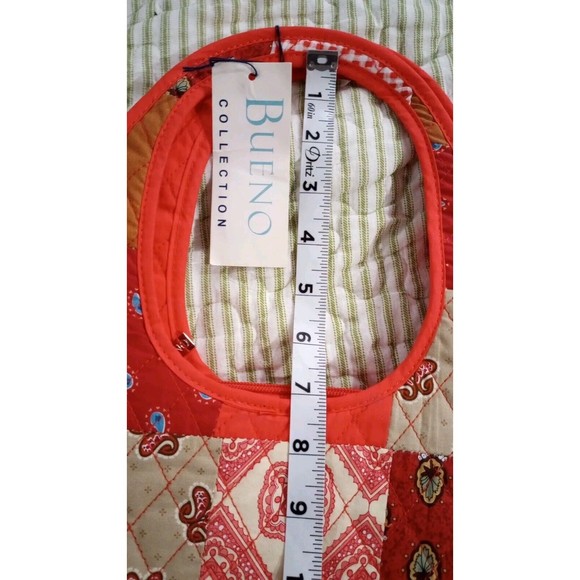 Bueno Boho Style Patchwork Handbag Orange White New With Tags Hippie Ret… - Picture 8 of 9